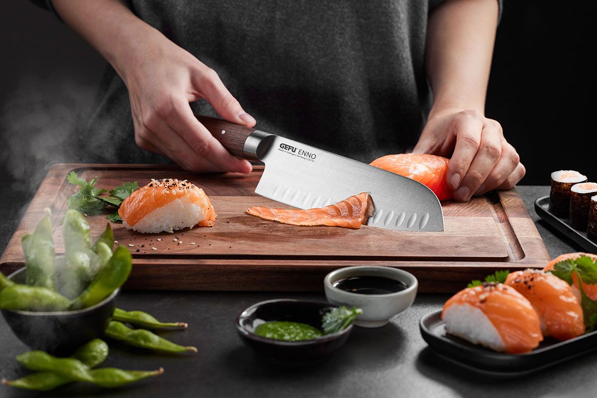 Santoku nazis GEFU ENNO 18 cm