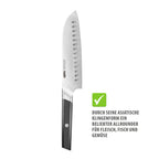 Santoku nazis GEFU ACURO, 18 cm