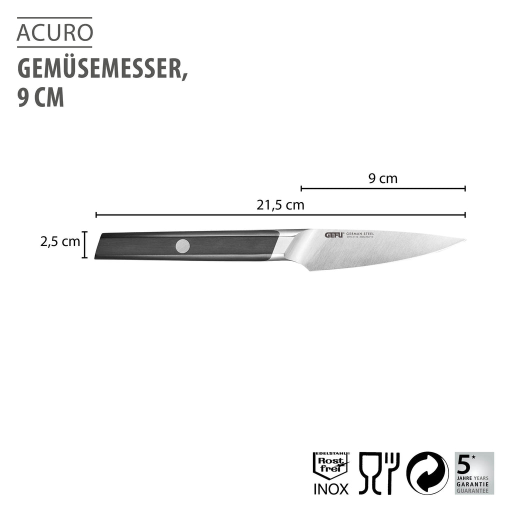 Dārzeņu nazis GEFU ACURO, 9 cm