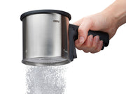 Siets miltu, pūdercukura, kakao sijāšanai GEFU SIVA ar vāciņiem no augšas un apakšas