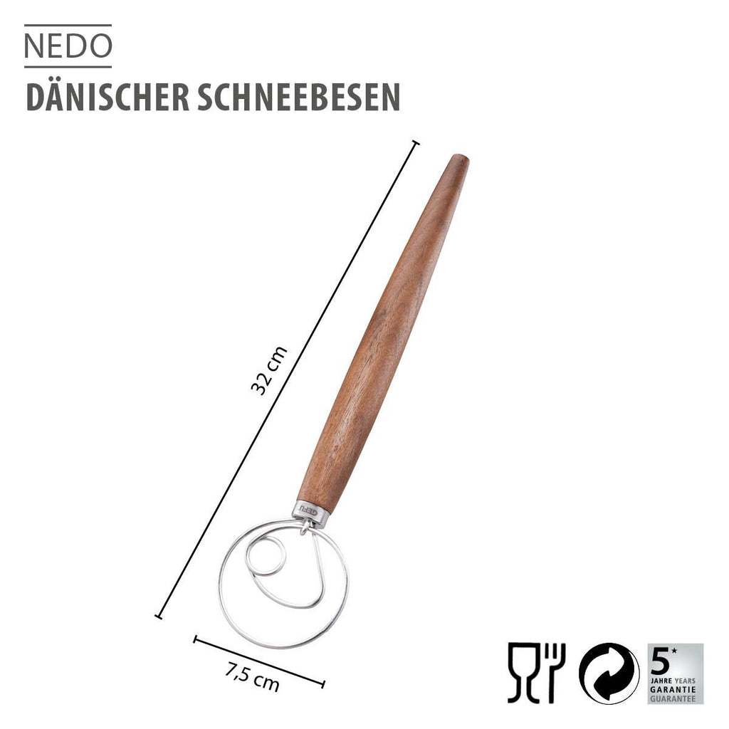 Dāņu mīklas jaucējs GEFU NEDO, 32 cm