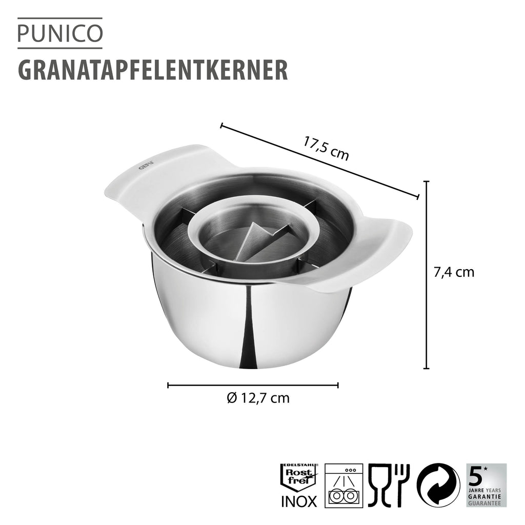 GEFU PUNICO granātābolu sēklu atdalītājs