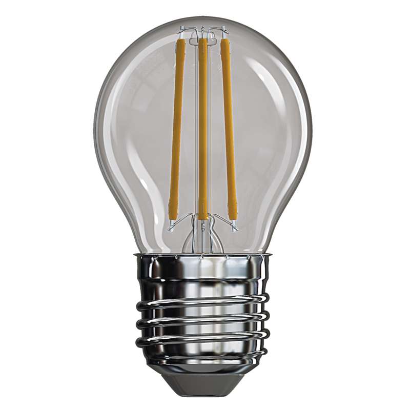 LED spuldze EMOS bumbiņa filamenta E27 4W 465lm 2700K