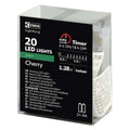 LED virtene EMOS 20LED 0.75W zaļa IP20 1.5m (2xAA)+taimeris ZY1949