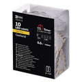 LED virtene EMOS 10LED 0.6W eglītes koka WW IP20 1.8m (2xAA)+taimeris ZY2066