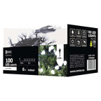 LED virtene EMOS 100LED 6.5W bumbiņas baltas 5300K IP20 5m ZYK0204