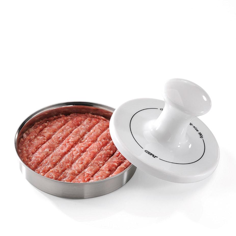 Porcelāna hamburgeru kotlešu prese GEFU SPARK 180g, Ø 13,5cm