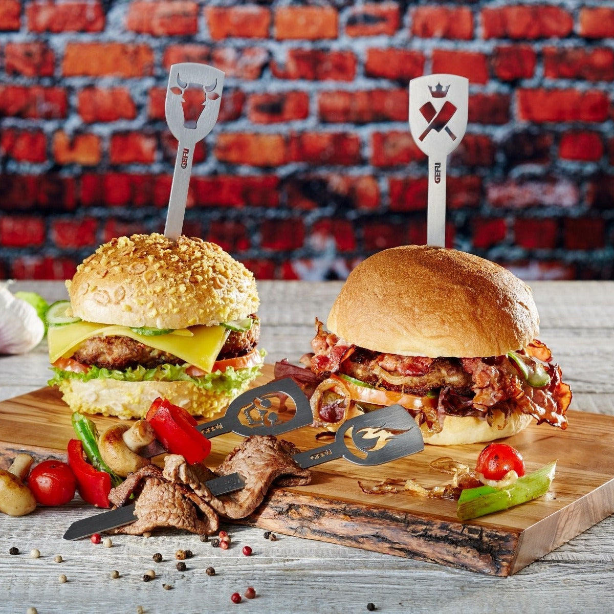 Iesmiņi hamburgeriem GEFU TORRO