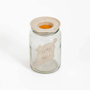 Fermentation Jar with Lid and Flexible Weight Plastia 0.75L