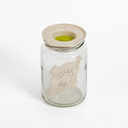 Fermentation Jar with Lid and Flexible Weight Plastia 0.75L