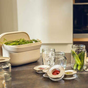 Fermentation Jar with Lid and Flexible Weight Plastia 0.75L