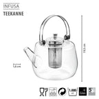 Tējas kanna 1000 ml GEFU INFUSA kilidi.lv