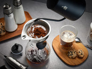 Stikla kafijas karafe Pour Over GEFU BUTIO, 800ml, komplektā ar metāla filtru