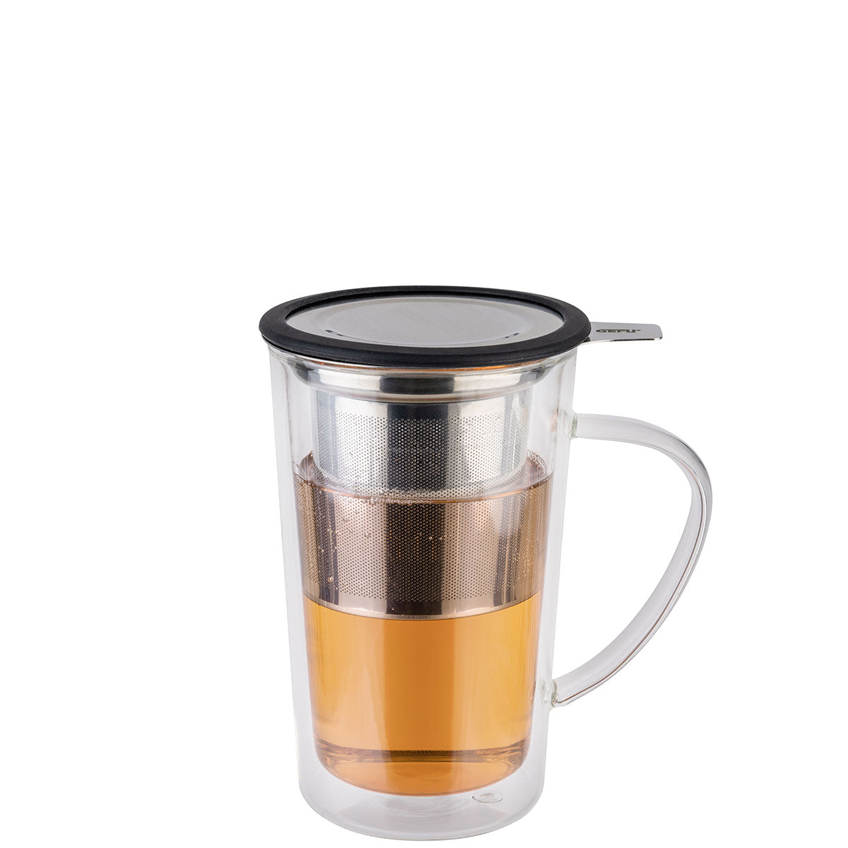 Dubultsienu tējas krūze ar filtru GEFU MIRA