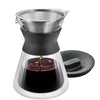 Dubultsienu stikla karafe kafijas uzliešanai Pour Over GEFU BUTIO THERMO 500 ml
