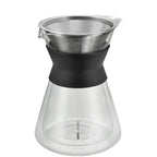 Dubultsienu stikla karafe kafijas uzliešanai Pour Over GEFU BUTIO THERMO 500 ml