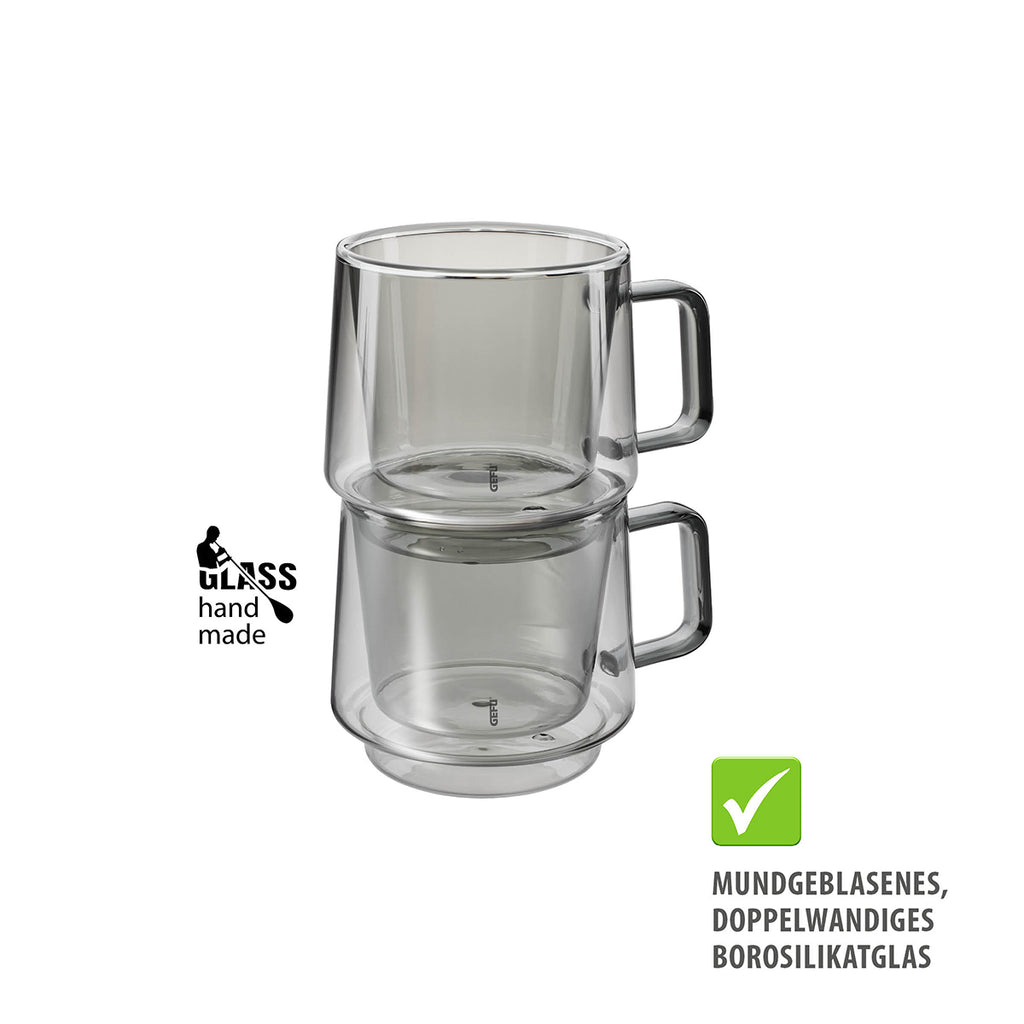 GEFU CALORA termoglāzes, 200 ml, 2 gab.