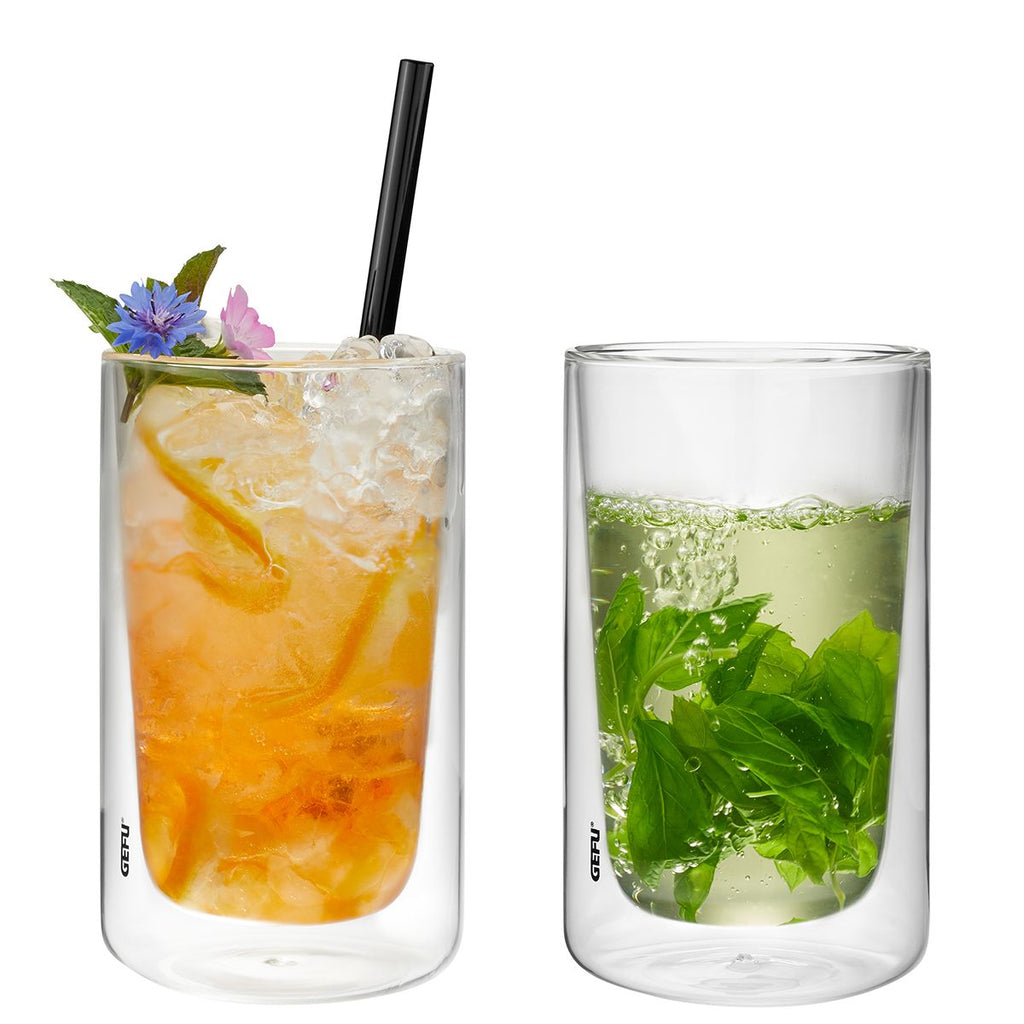 GEFU Mira dubultsienu glāzes 350 ml, 2 gab.