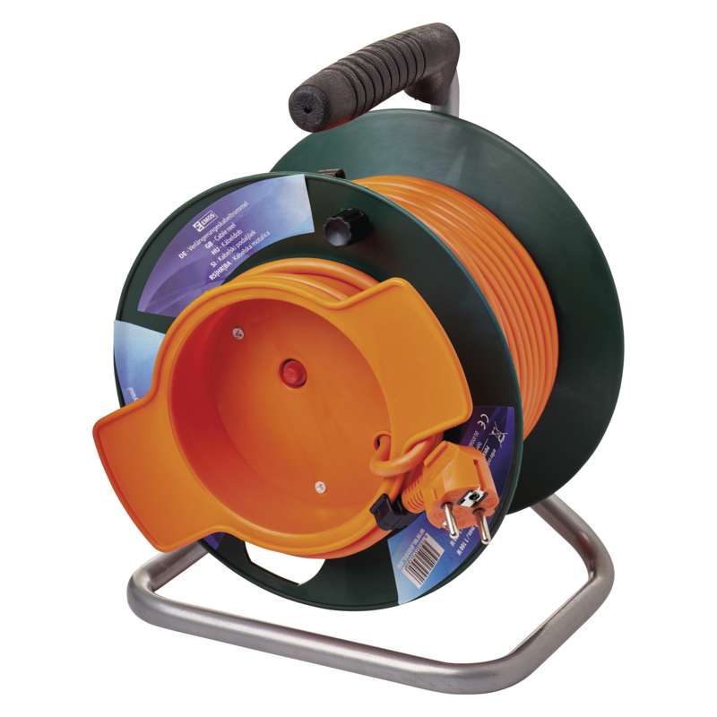Pagarinātājs spolē 25m 3x1.5mm2 a/z oranžs EMOS