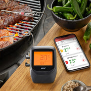 Viedais 6 kanālu grila termometrs GEFU CONTROL+ BBQ gaļai, zivīm, kūpināšanai