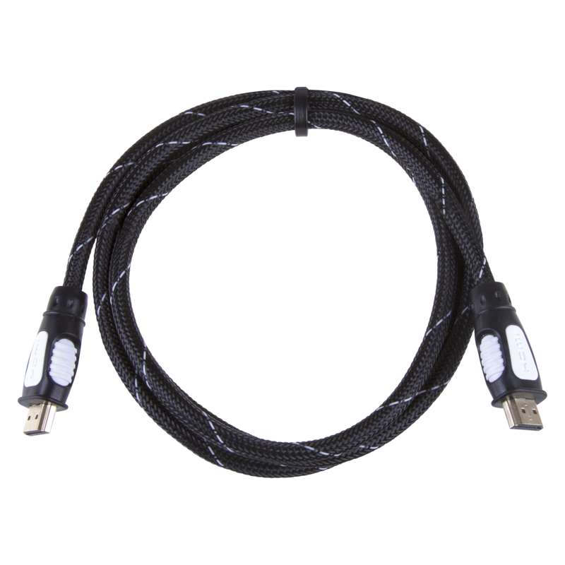 Savienojuma vads TEKSTILA HDMI-A spraudnis HDMI - A spraudnis 1.5m EMOS SL0301