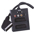 Savienojuma vads SCART spraudnis - 2 SCART ligzdas+3RCA ligzdas+ SVHS ligzda EMOS SB2200