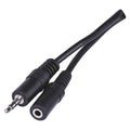Savienojuma vads audio 3.5mm spraudnis - 3.5mm ligzda 5m bl. EMOS SB5105