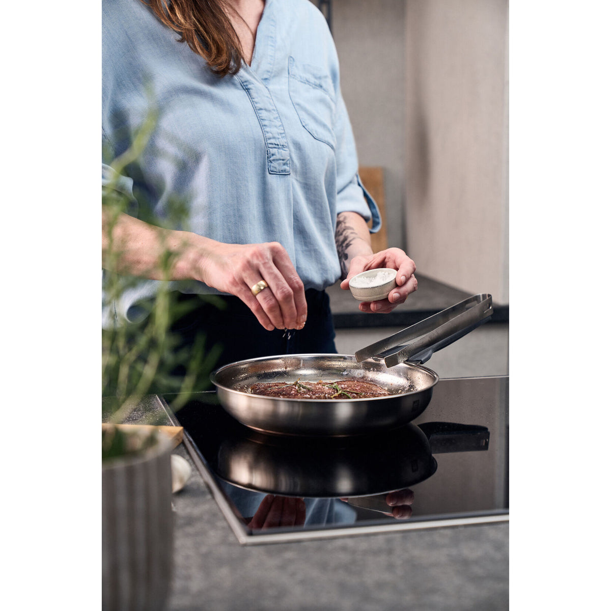 ZWILLING Simplify nerūsejošā tērauda panna