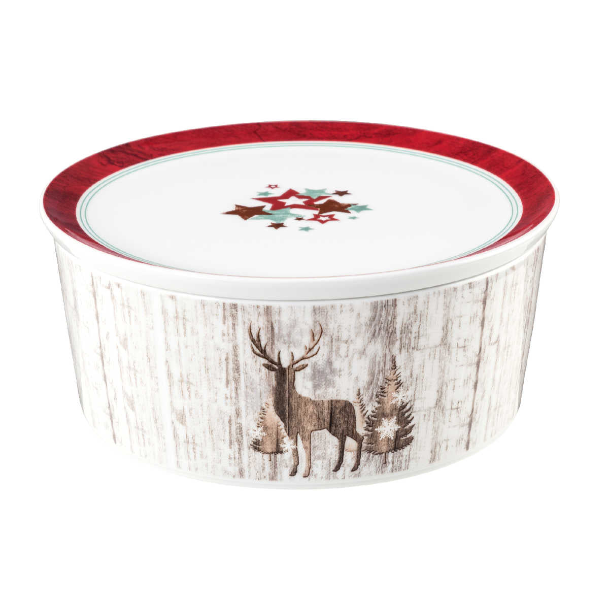 Bļoda ar vāku Seltmann Wieden Life Christmas 14x9 cm