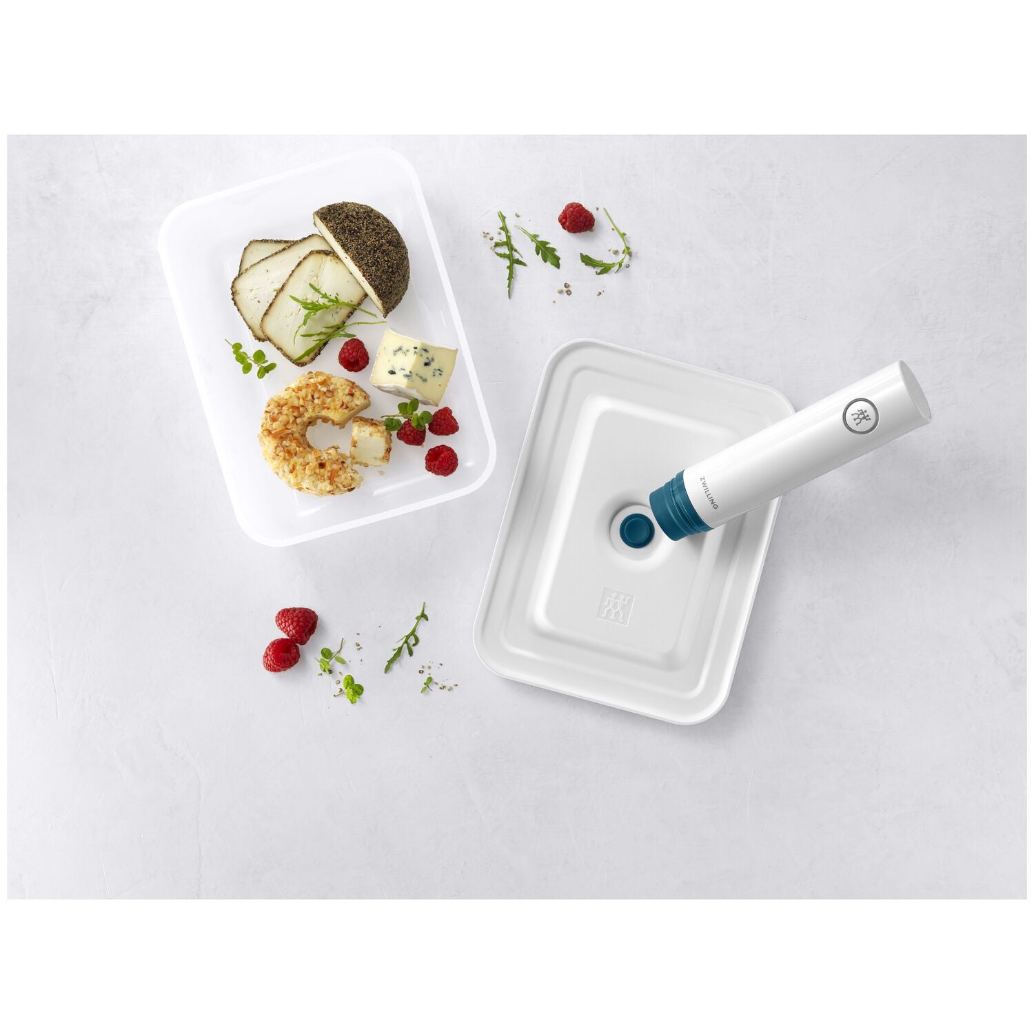 Vakuuma konteiners 2.0L ZWILLING FRESH & SAVE, ledusskapim, saldētavai, plastmasas
