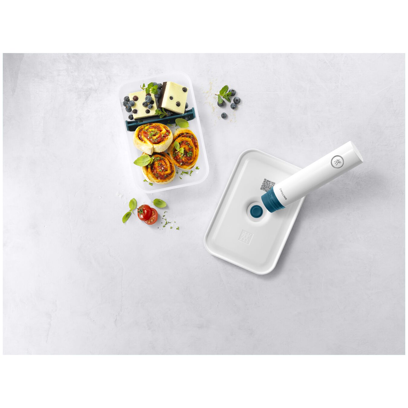 Vakuuma pusdienu kastīte 1.0L Zwilling Fresh & Save Lunch Box L La Mer
