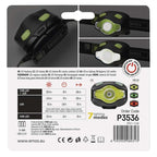 COB LED + LED galvas lukturis EMOS P3536, 220 lm, 100 m, 3x AAA