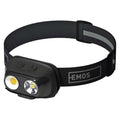 COB LED uzlādējams galvas lukturis EMOS P3542, 500lm, 130m, Li-pol 1200mAh