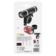 LED velo priekšējais lukturis + aizmugurējais lukturis EMOS P3920, 150 lm, 5x AAA