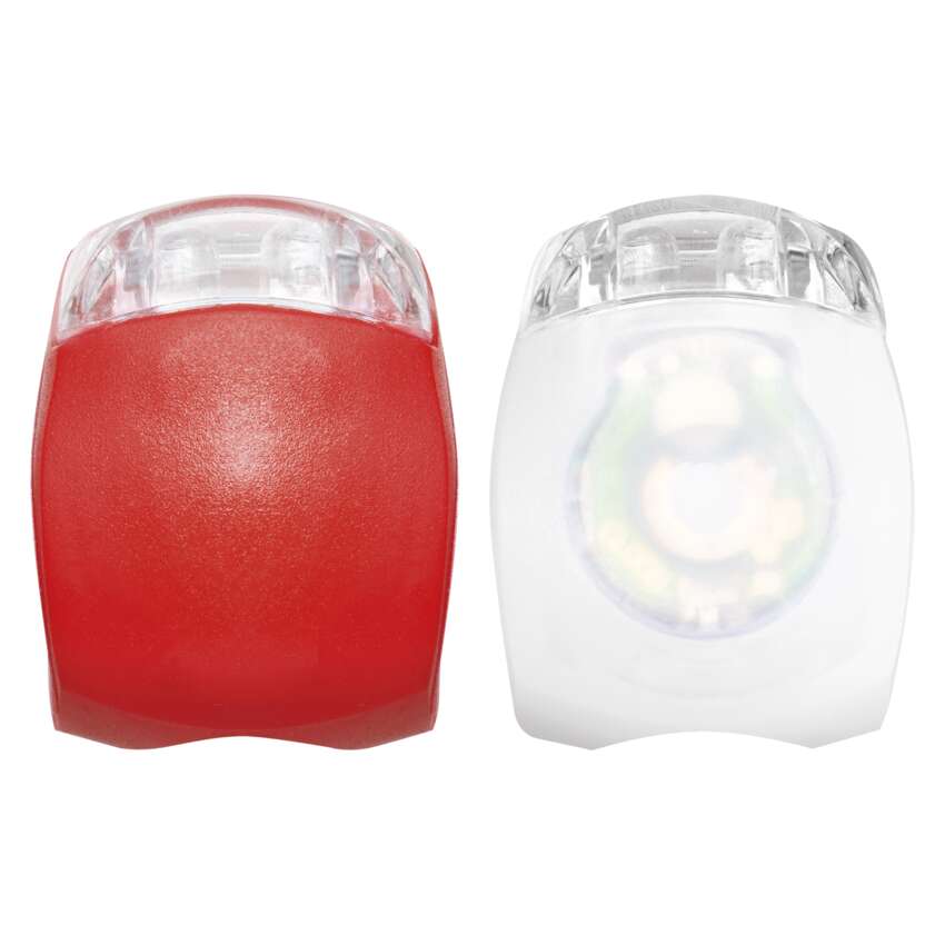 LED velo priekšējais lukturis + aizmugurējais lukturis EMOS P3921, 10 lm, 2x CR2032