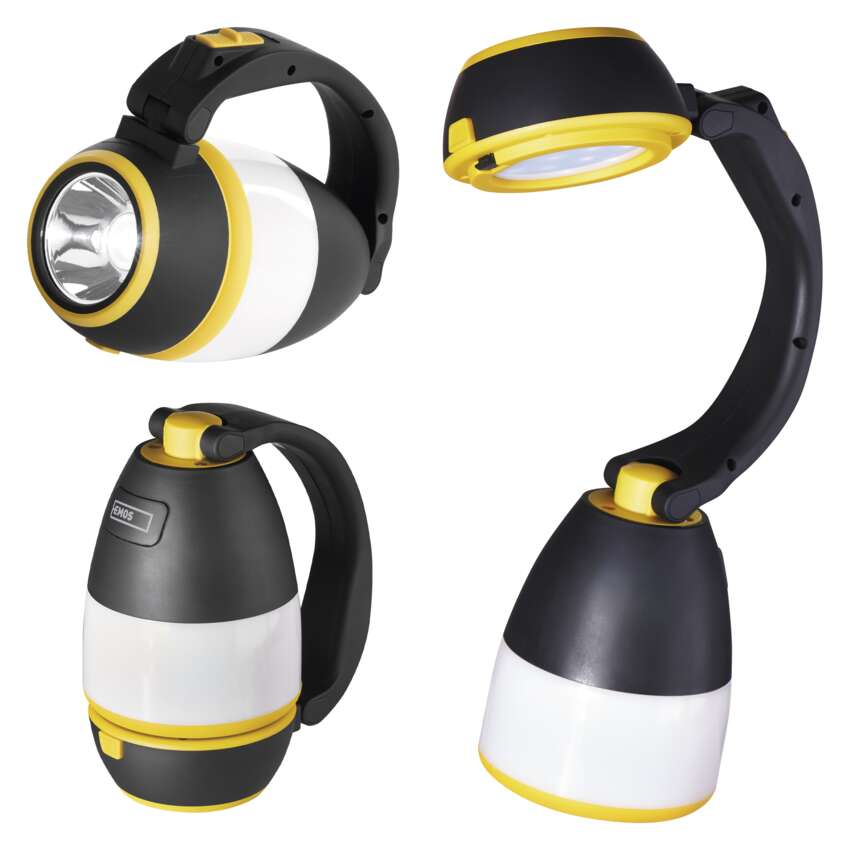 LED laterna kempinga 215lm 5režīmi EMOS, 3xAA