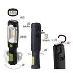 COB LED + LED uzlādējama lampa darbam EMOS P4518, 380 lm, 2500 mAh