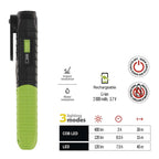 COB LED + LED uzlādējama lampa darbam EMOS P4531, 400 lm, 2000 mAh
