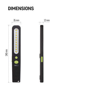 SMD LED + LED uzlādējama lampa darbam EMOS P4538, 700 lm, 1200 mAh