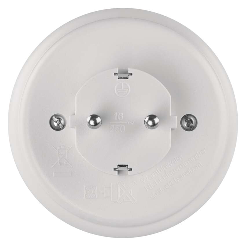 Nakts lampa 3xLED 0.7W ar foto sensoru un rozeti ar zemējumu EMOS