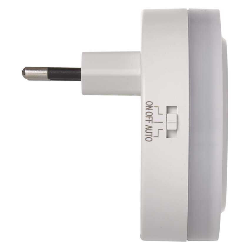 Naktslampa LED 0.3W ar fotosensoru 230V +2 USB pieslēgvietas EMOS