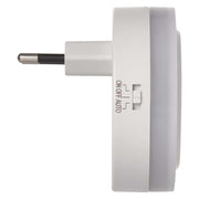Naktslampa LED 0.3W ar fotosensoru 230V +2 USB pieslēgvietas EMOS