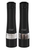 Sāls un piparu malēju komplekts Russell Hobbs, melns