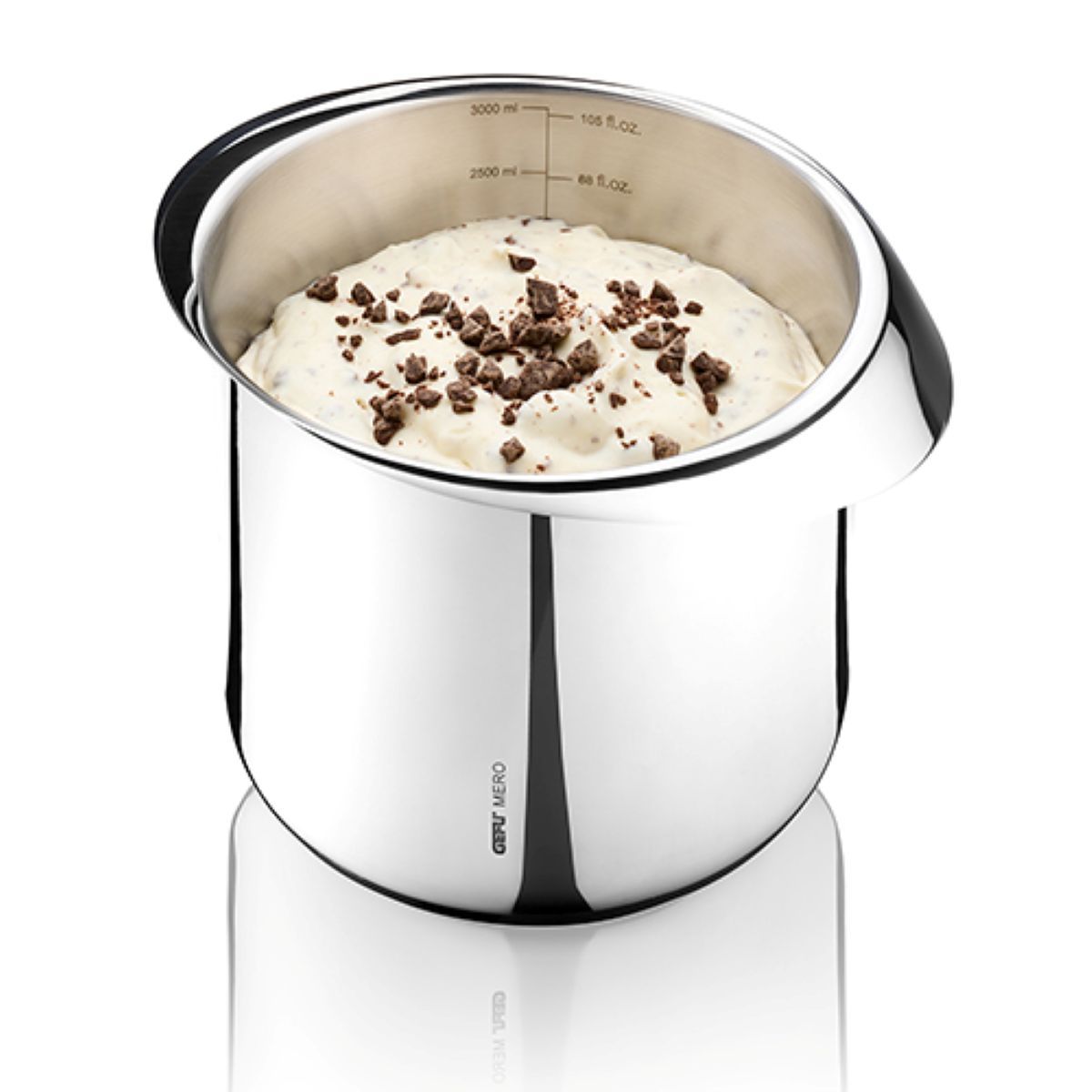 Metāla bļoda jaukšanai 3.0L GEFU MERO