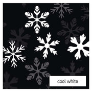 LED dekoratīvs projektors – sniegpārslas, lietošanai ārā un iekštelpās, vēsi balts EMOS