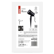 LED dekoratīvs projektors – sniegpārslas, lietošanai ārā un iekštelpās, vēsi balts EMOS