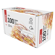 LED gaismiņu nano stieple 10m ar taimeri WW IP44 EMOS