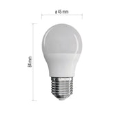 LED spuldze EMOS Mini Globe E27 8W 806lm 2700K
