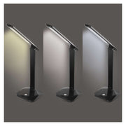 LED galda lampa EMOS CHASE LED 7.8W 450lm 3K/4K/6K melna