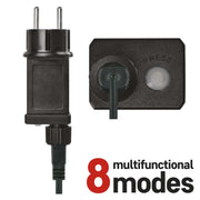 LED gaismas virtene 24m EMOS Classic 240LED 6W balta CW 8MOD IP44